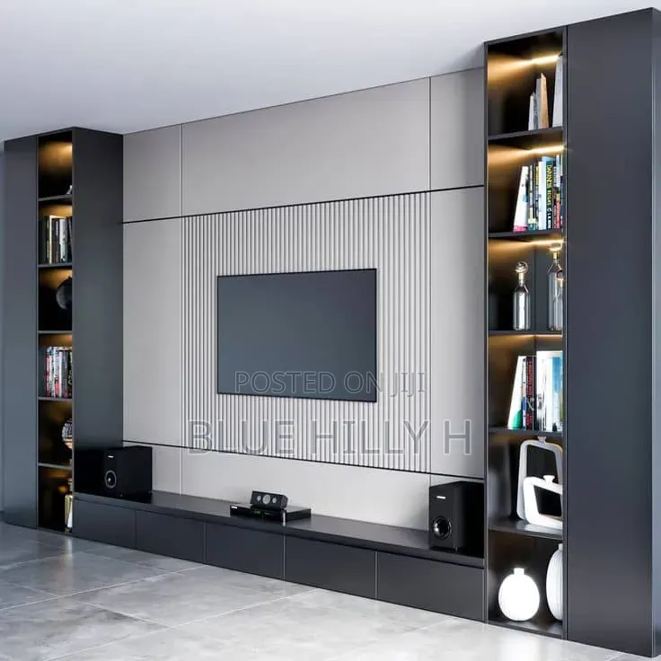 15ft/8ft Wall TV Console