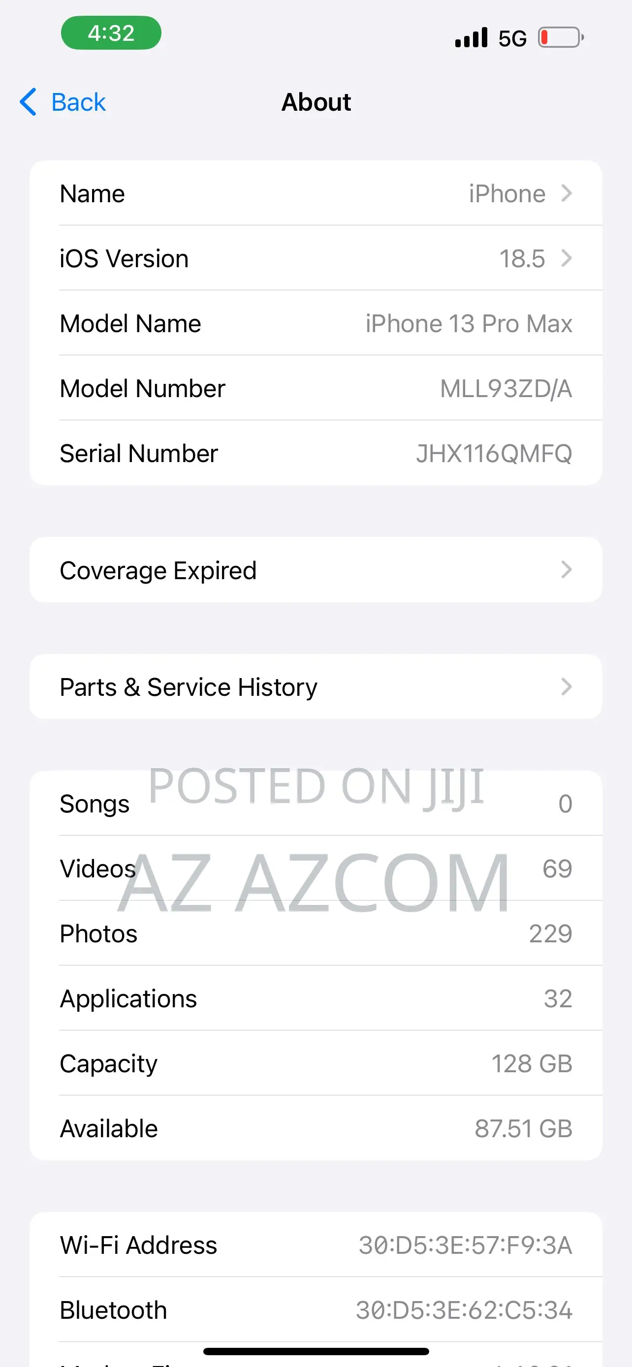 Apple iPhone 13 Pro Max 128 GB Blue