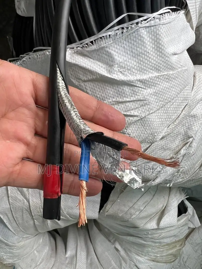 Best Quality 6mm 2 Core Solar Panel Cable Wire Available