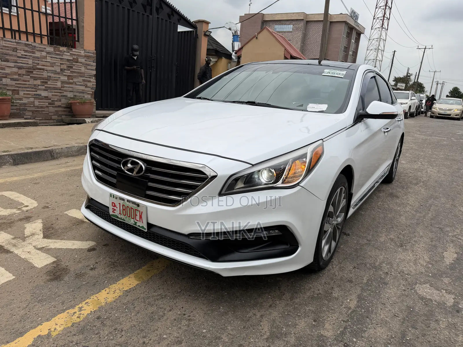 Hyundai Sonata 2015 White