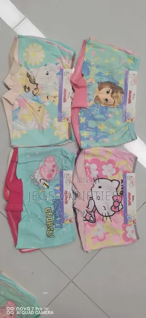 6pcs Girls Short (Boxers)