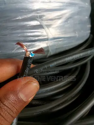 Best Quality 1mm 2 Core Flexible Pure Copper Cable Wire Available