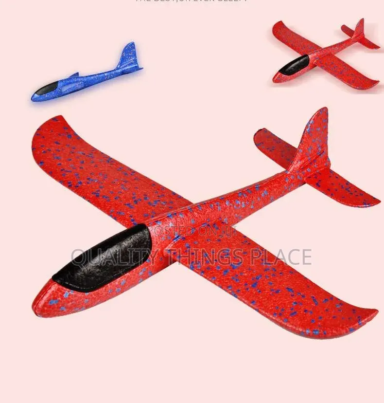 Large Hand-Thrown Airplane Toy