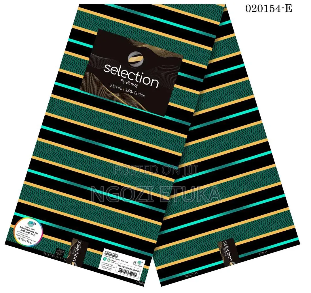 100% Cotton Selection Design Ankara