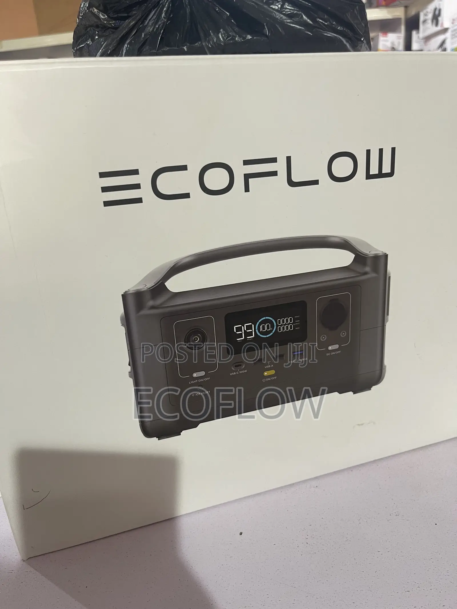 ECOFLOW Solar Generators River 600/288wh Can Power Basic Items