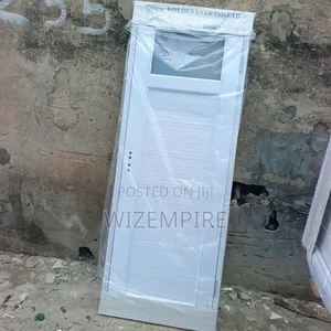 PVC Toilet Doors Available Brown, Black, Gray