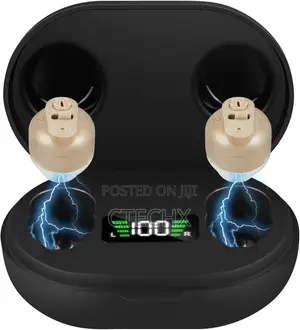 Aolso Rechargeable Digital in-Ear Amplifier Headphones for Seniors