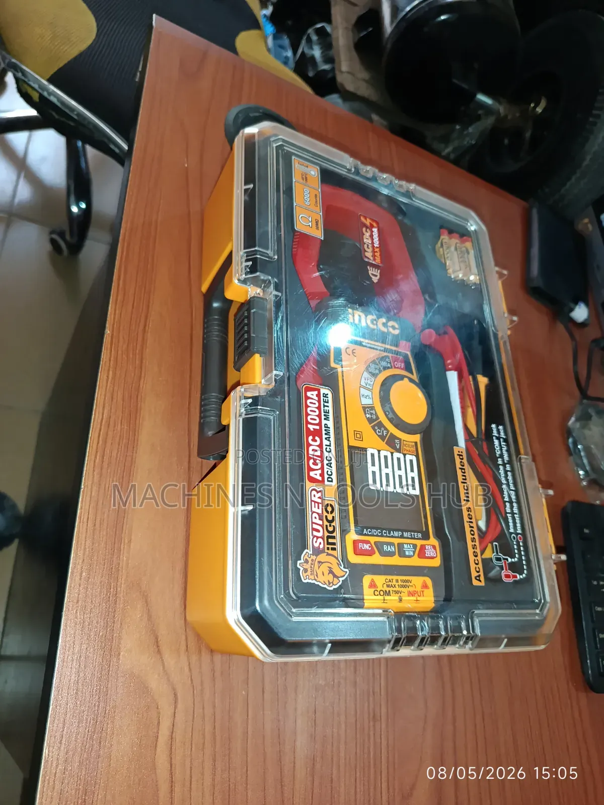 Ingco AC/DC 1000A Digital Clamp Meter