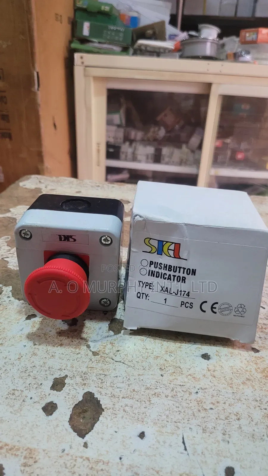 Electrical Pushbutton Indicator