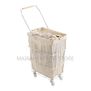 High Quality Laundry Basket With Wheels T2mm7