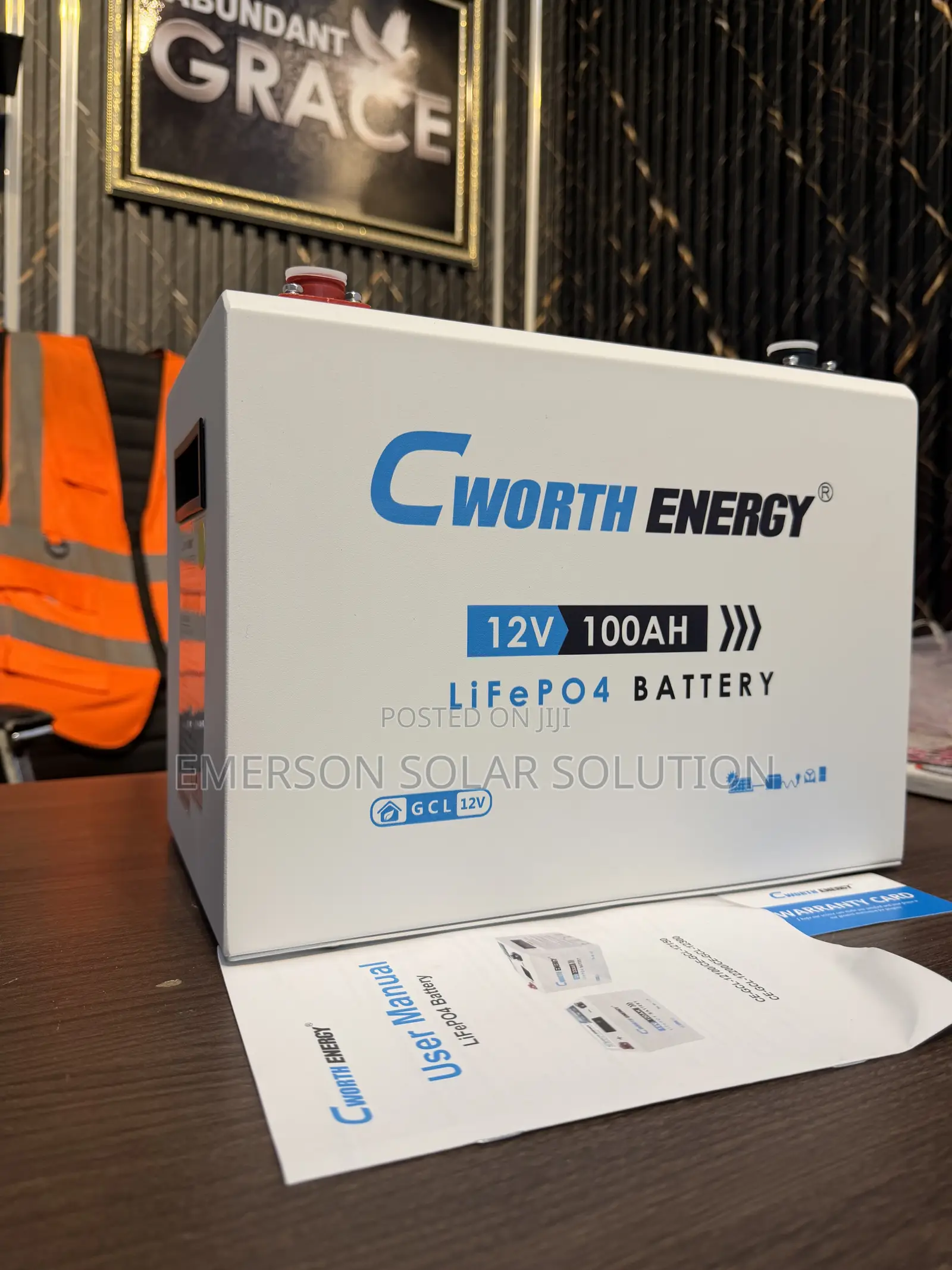 Cworth Energy 12V Lithium Backup Battery