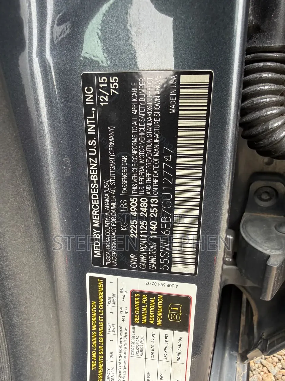 Mercedes-Benz C450 2016 Gray
