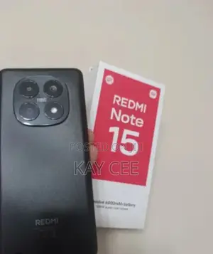 Xiaomi Redmi Note 15 128 GB Black