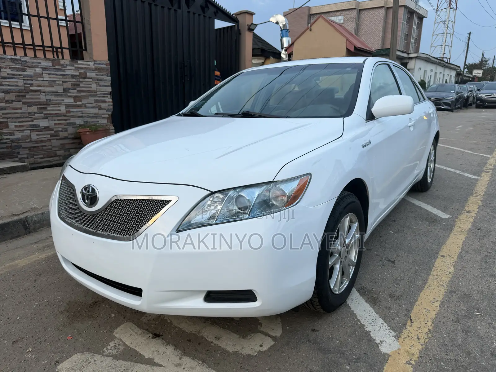 Toyota Camry Hybrid 2009 White