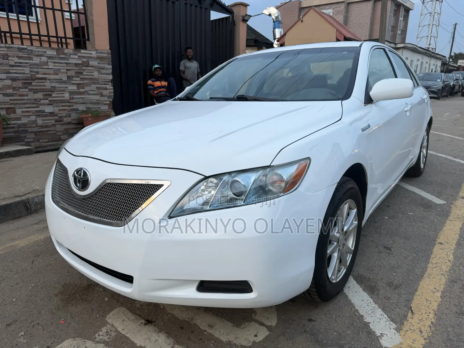 Toyota Camry Hybrid 2009 White