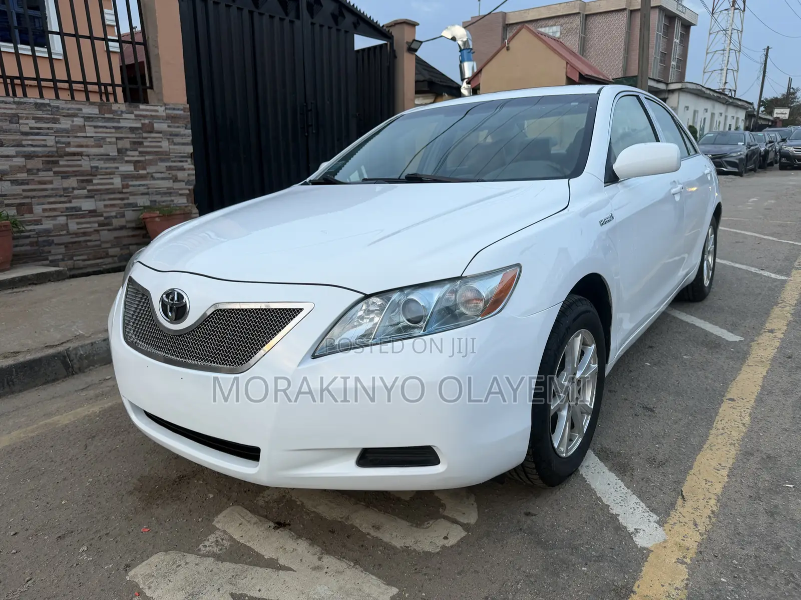 Toyota Camry Hybrid 2009 White