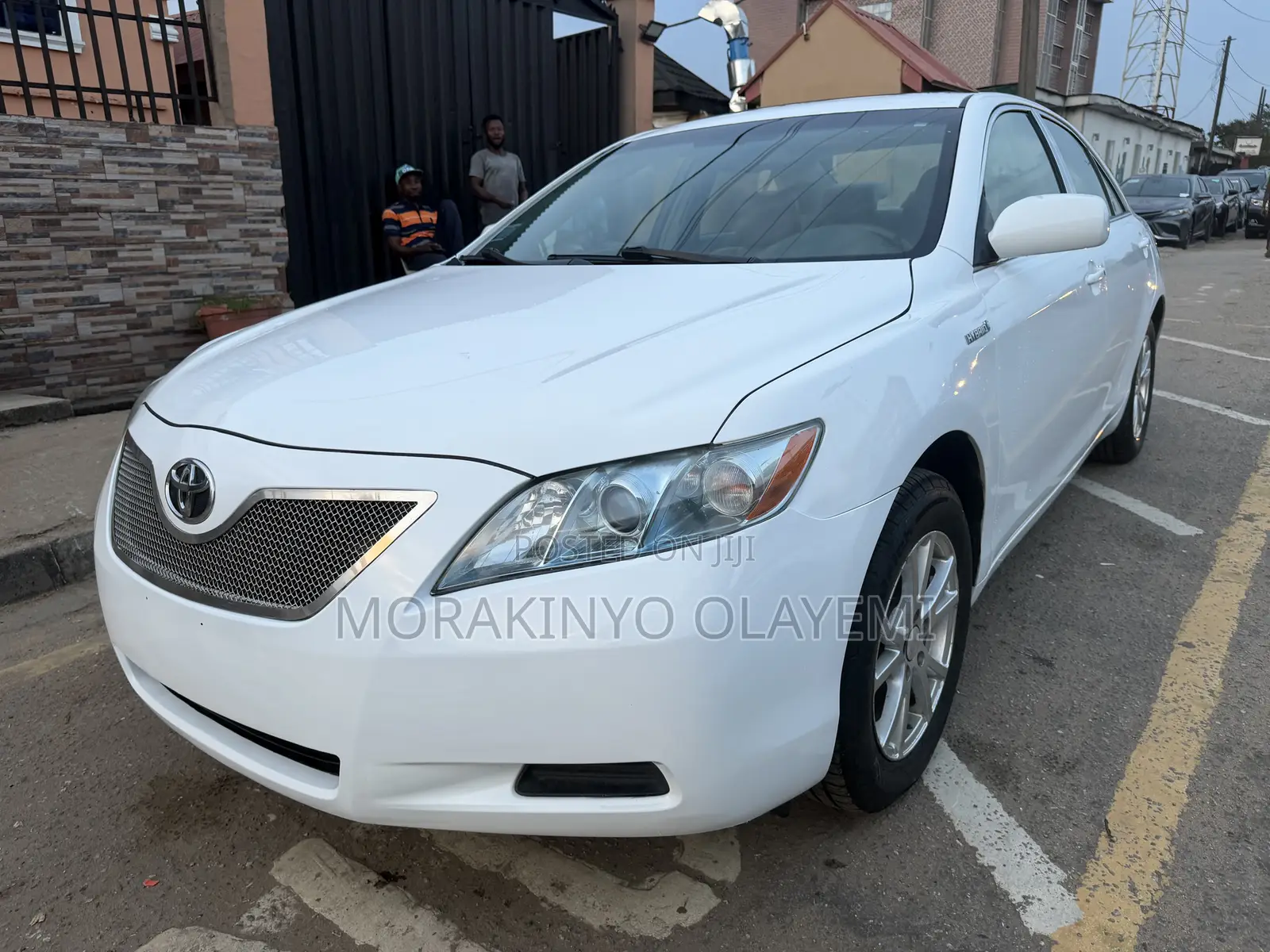 Toyota Camry Hybrid 2009 White