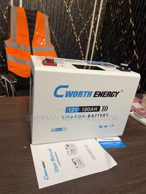 Cworth 12V 100Ah Deep Cycle Lithium Battery