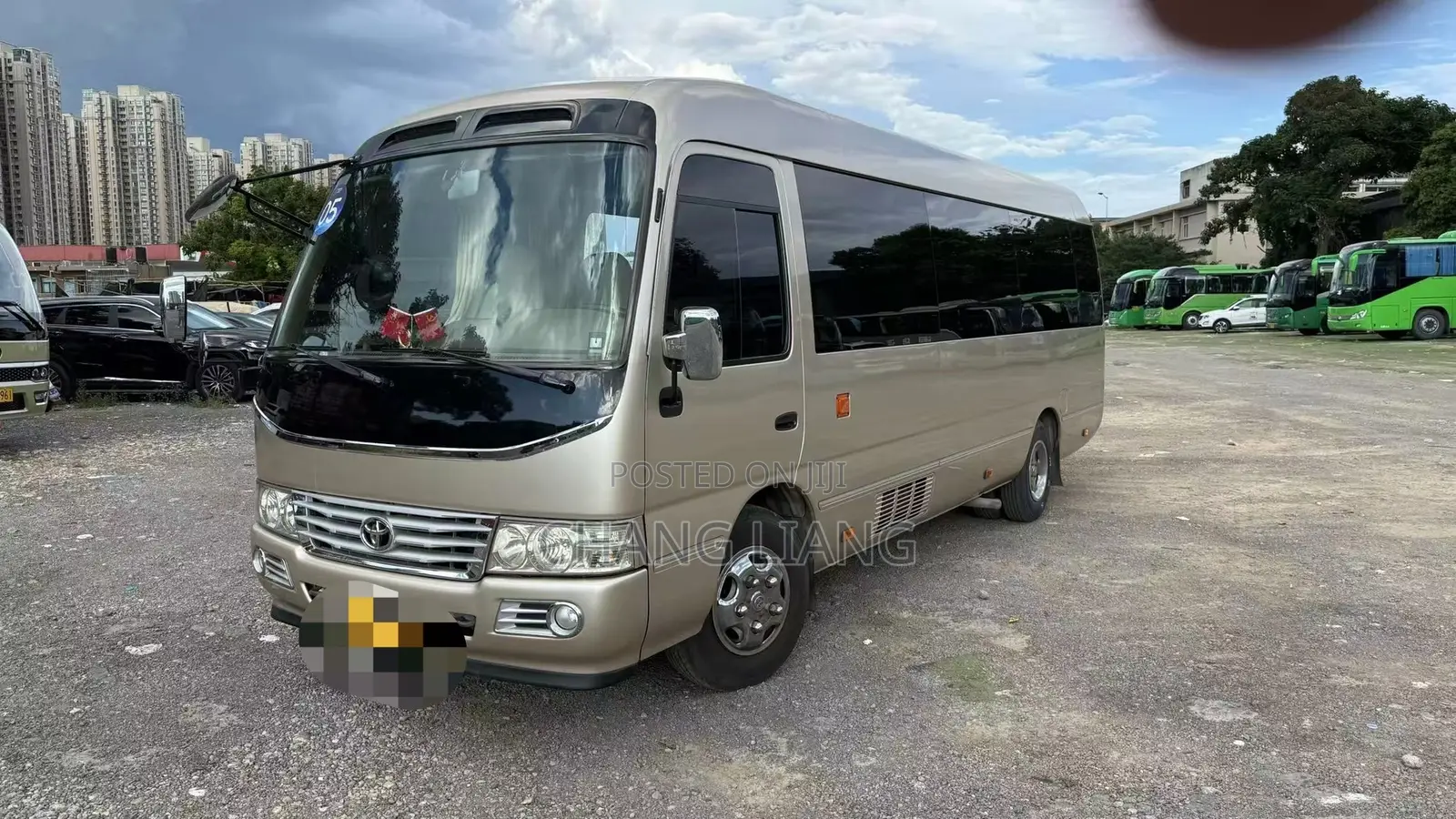 Toyota Coaster 2021 Beige