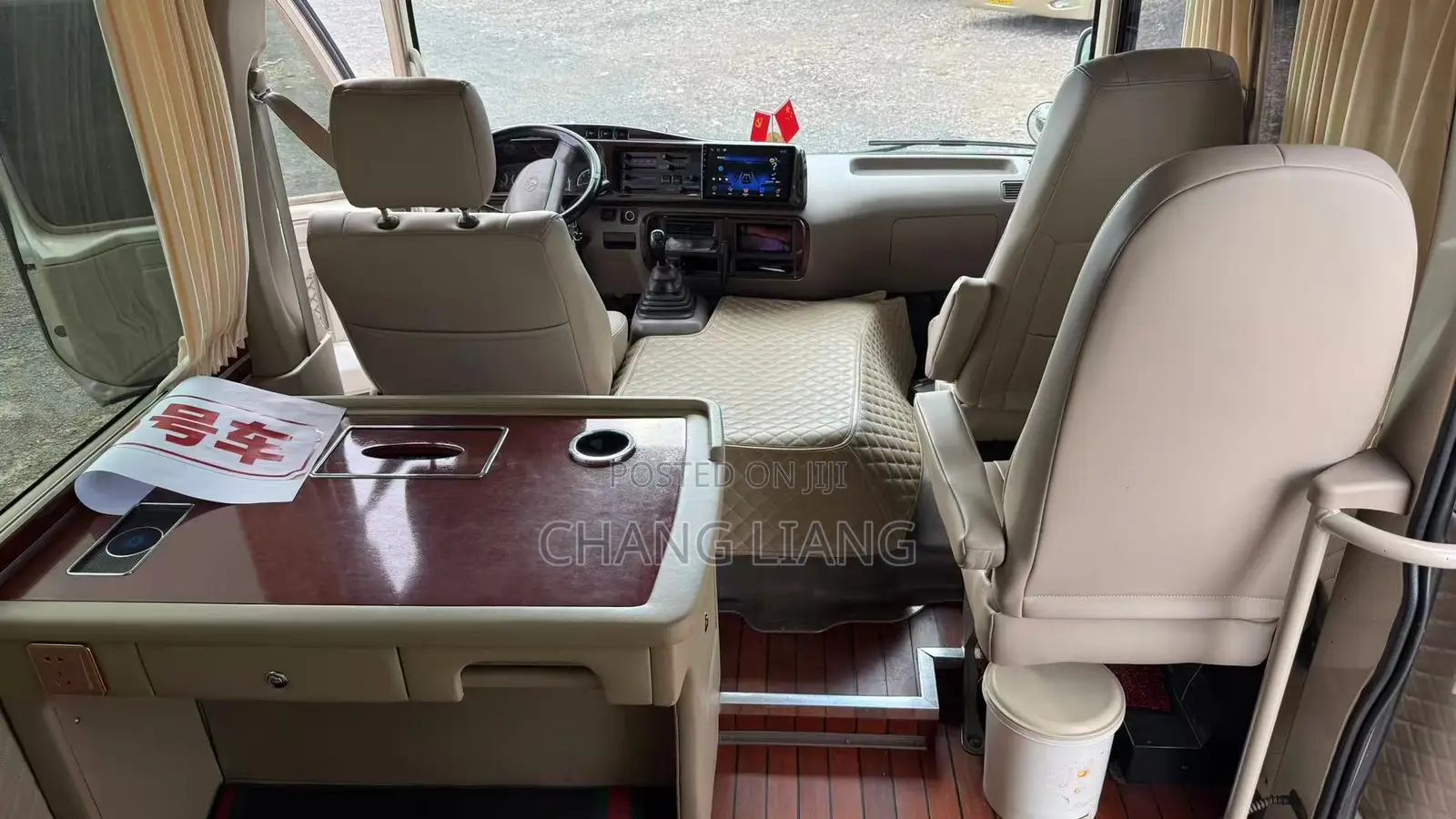 Toyota Coaster 2021 Beige
