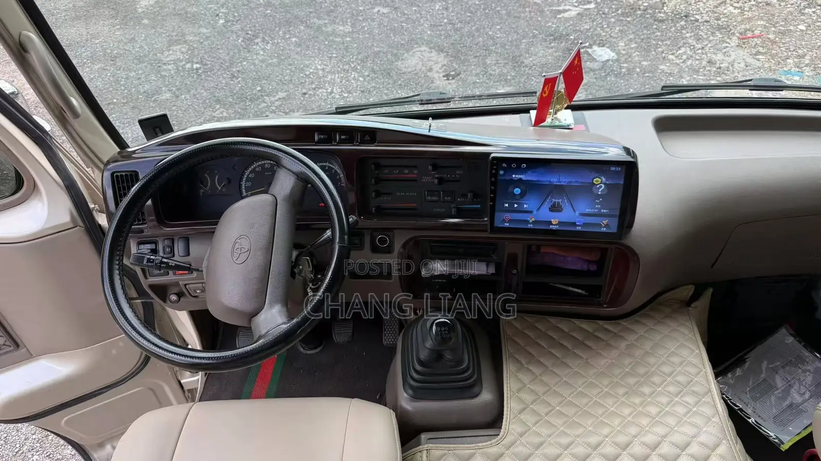 Toyota Coaster 2021 Beige