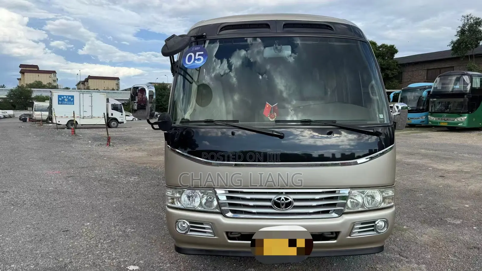 Toyota Coaster 2021 Beige