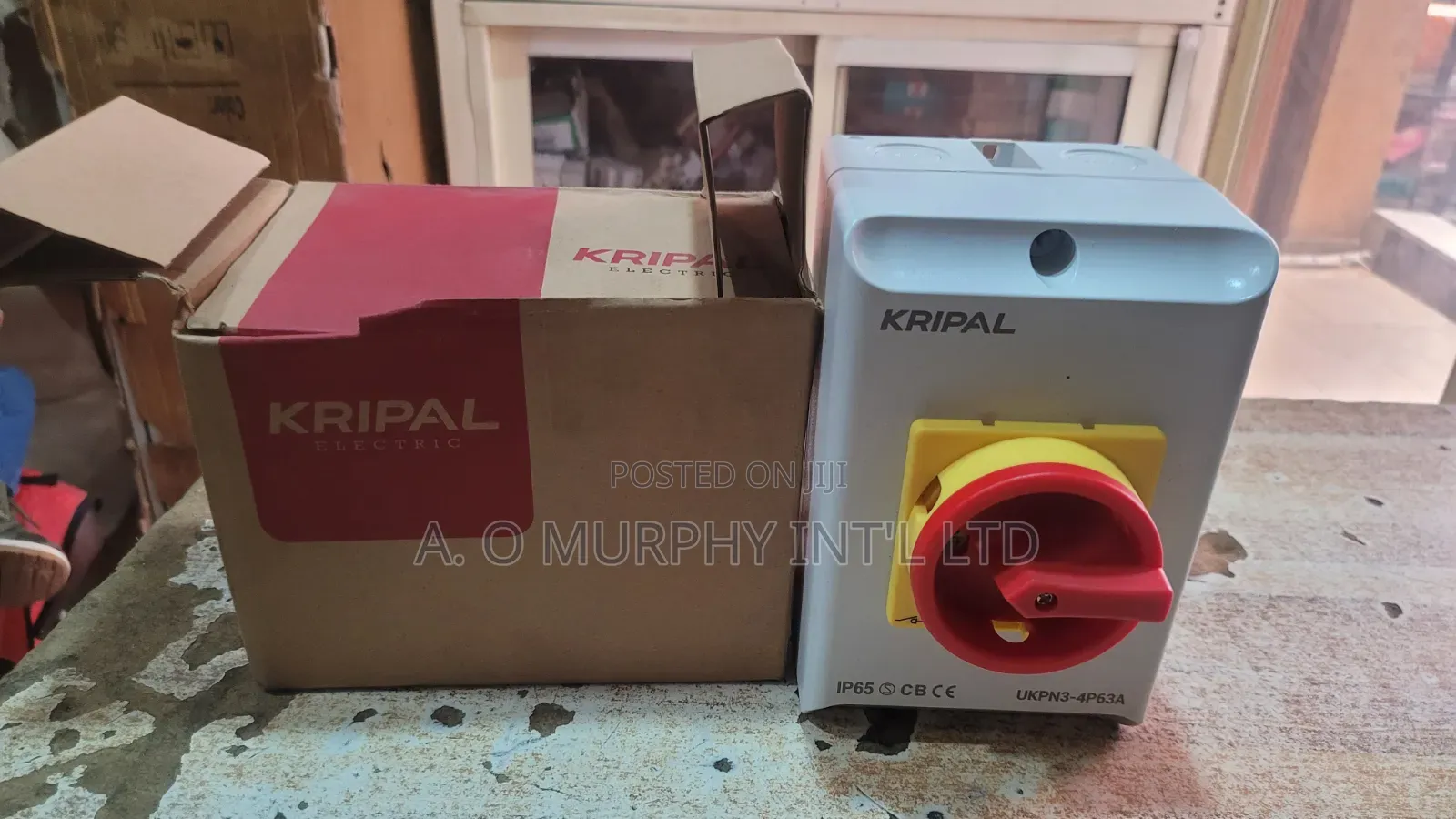 Electrical 32amps 4pole Switch Surface Mount