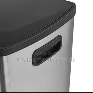 40L Double Sided Stainless Steel Waste Bin T2mm7
