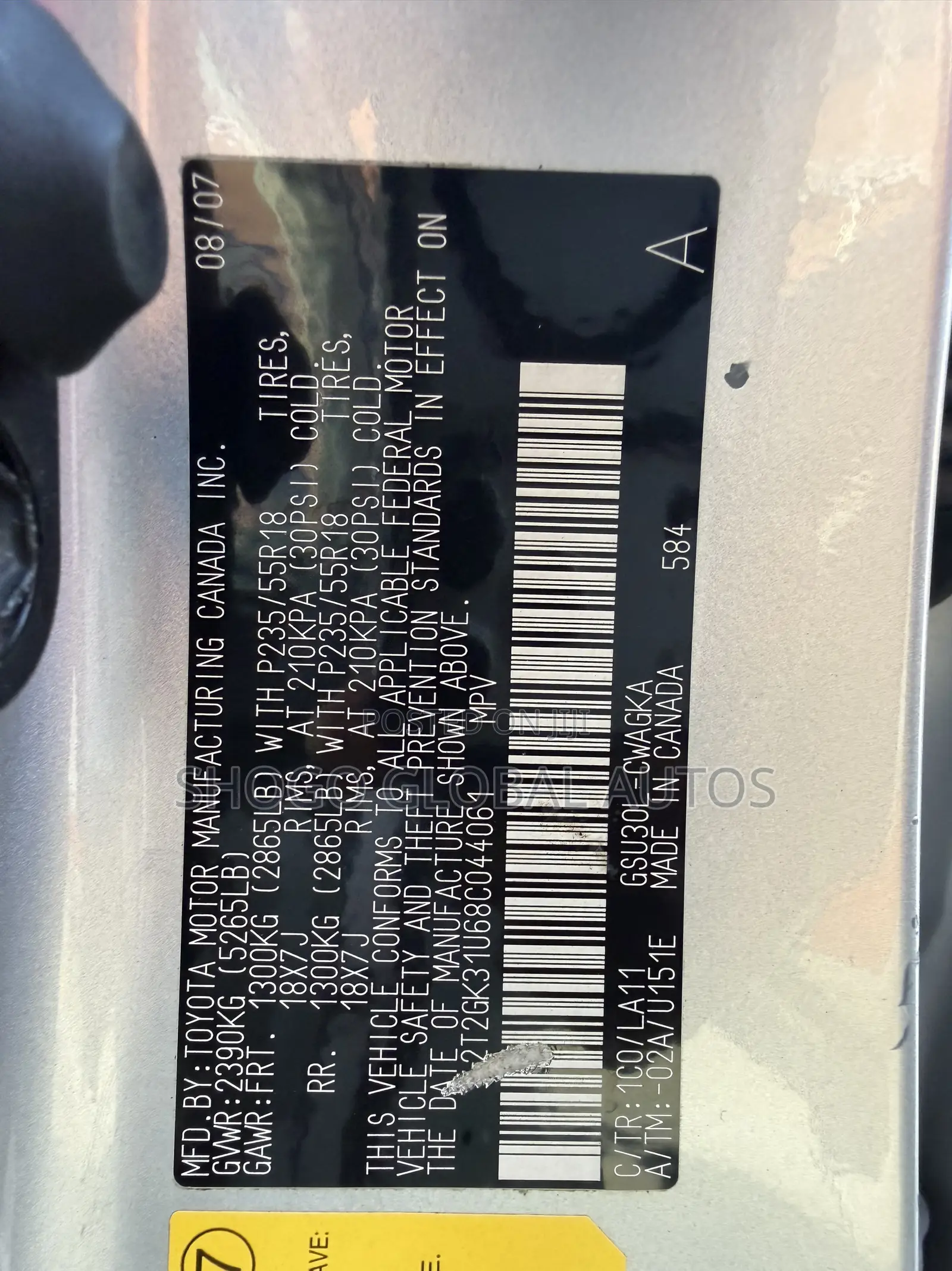 Lexus RX 350 2008 Silver