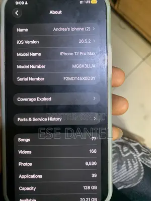 Apple iPhone 12 Pro Max 128 GB Gold