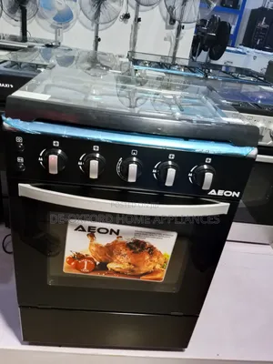 Aeon 60 by 60 4burner 3+1 Standing Gas With Oven