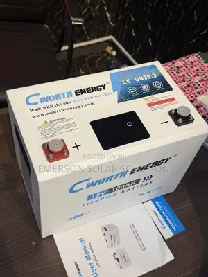 Cworth 12V 1.2kWh Energy Storage Battery