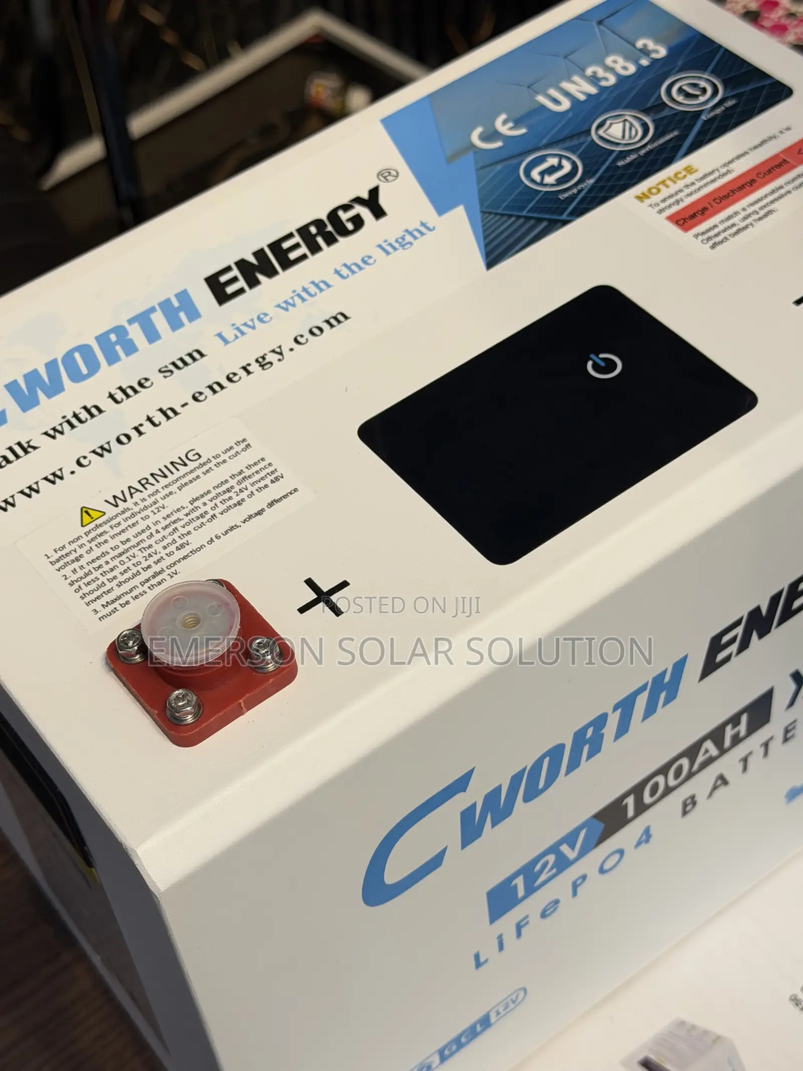 Cworth Energy 100Ah Lithium Solar Battery