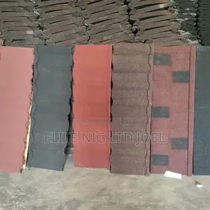 Shine Black Bond Stone Coated Roofing Sheet in Lagos