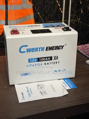 Cworth 1.2kWh 12V Home Solar Battery