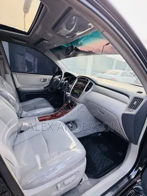 Toyota Highlander Limited V6 2005 Black