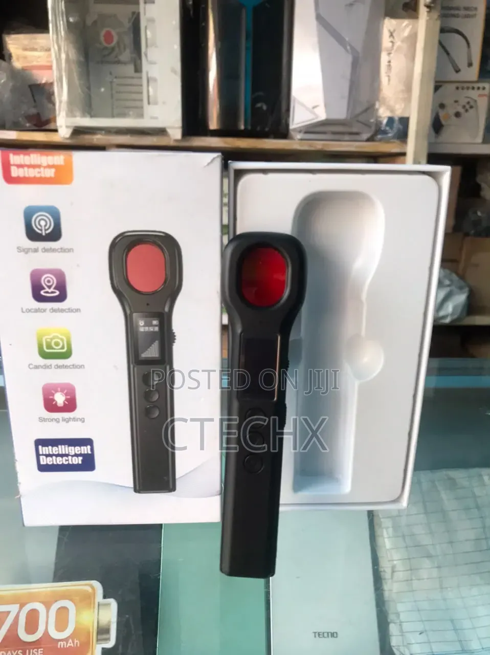 LONGYI Hidden Camera Bug Detector, GPS Tracker , RF Signal Scanner