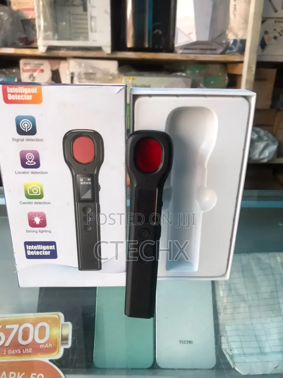 LONGYI Hidden Camera Bug Detector, GPS Tracker , RF Signal Scanner