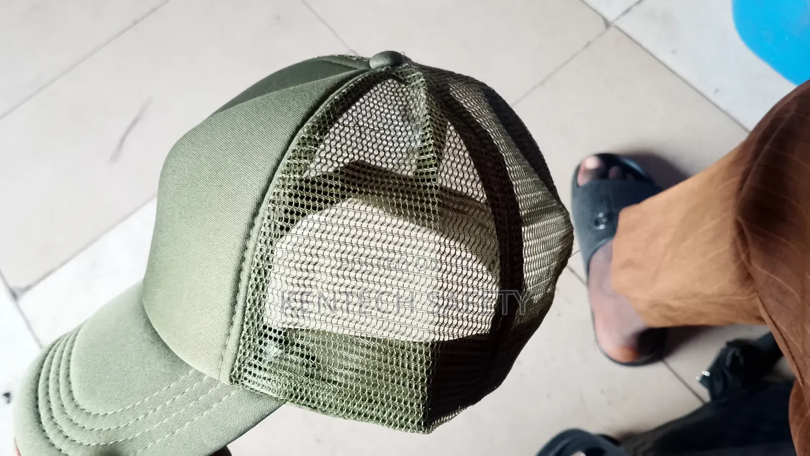 Face Cap With Net at Back Dozen