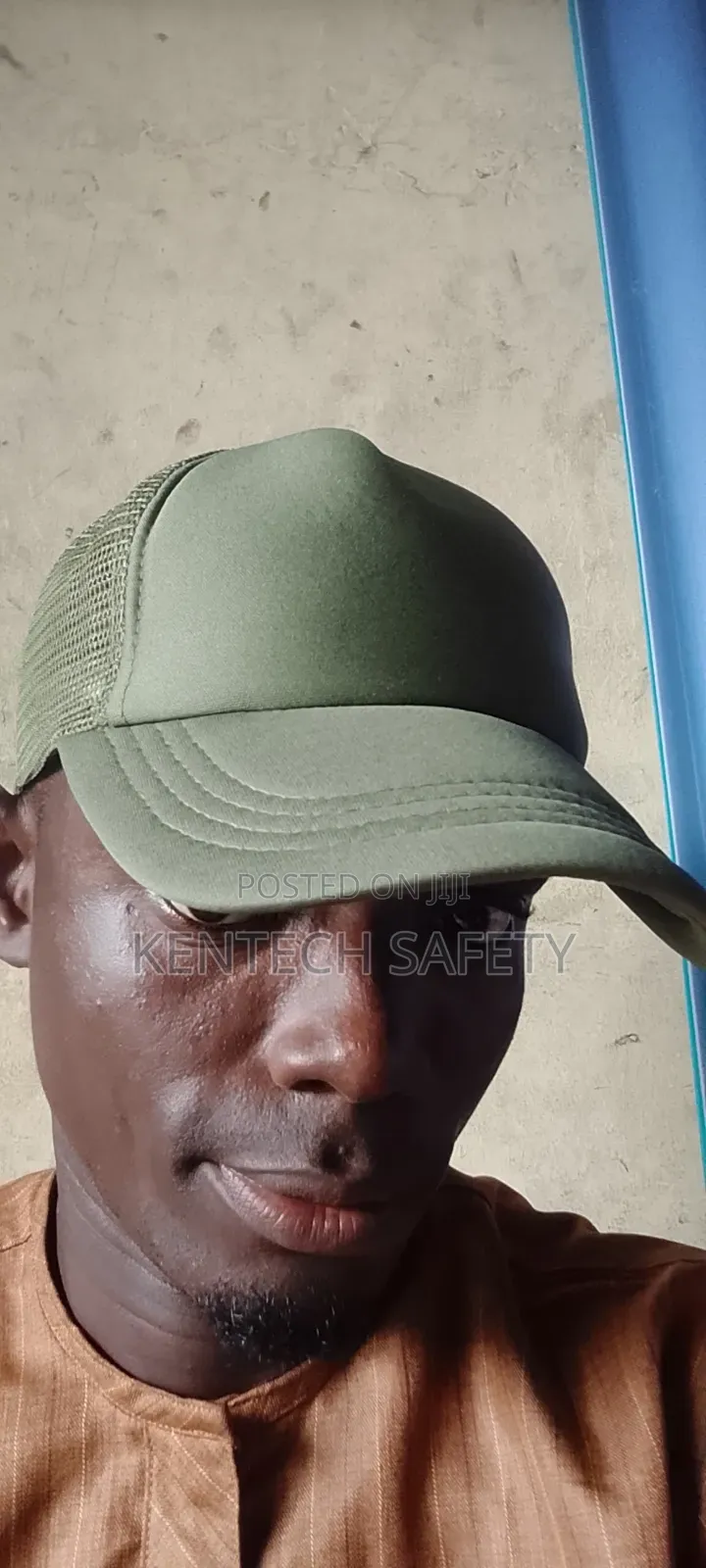 Face Cap With Net at Back Dozen