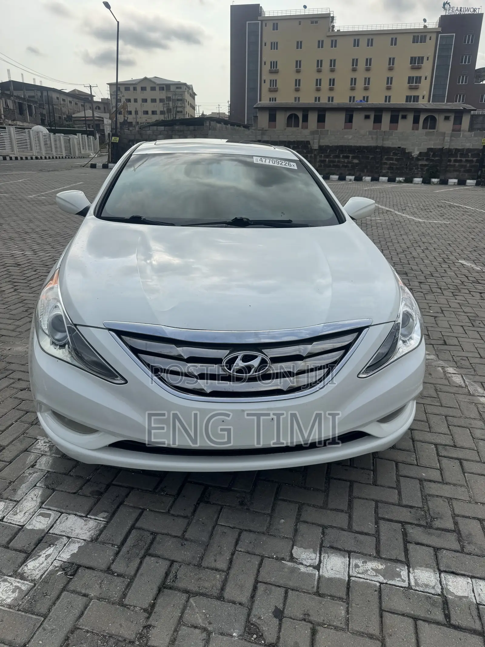 Hyundai Sonata 2013 White