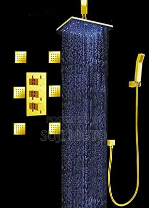 Cascada Luxury Gold Shower