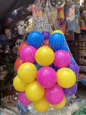 50 Multicolored Soft Ball