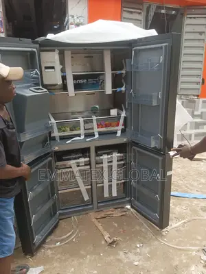 Ultra Modern Hisense 68wc Side by Side Refrigerator