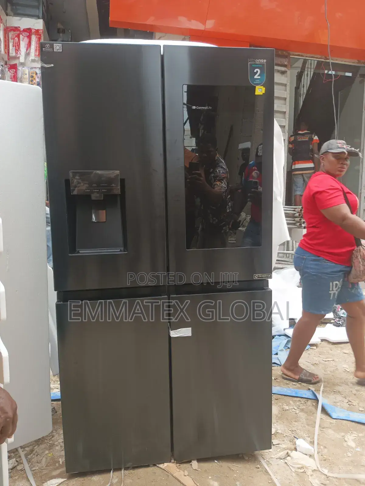 Ultra Modern Hisense 68wc Side by Side Refrigerator