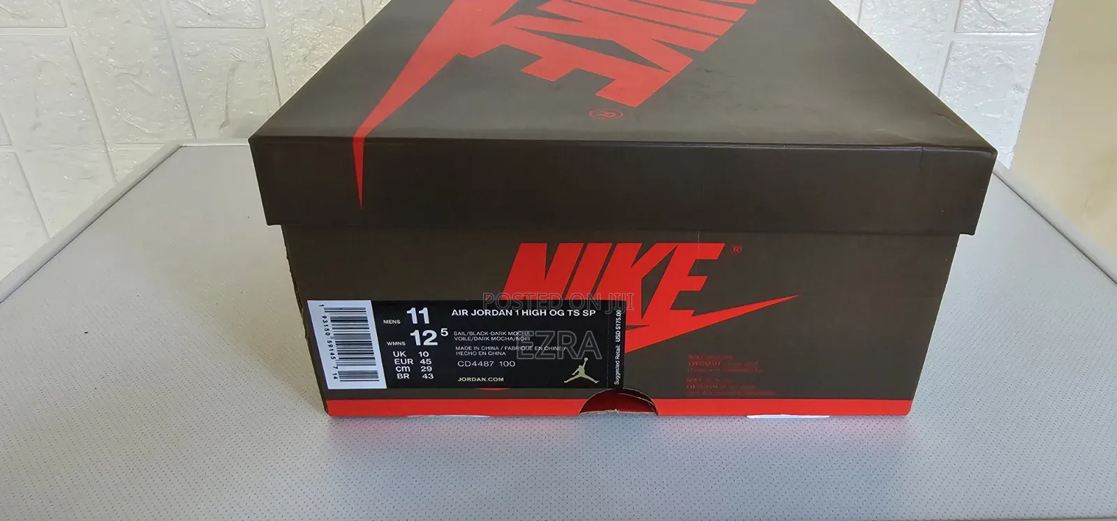 Jordan 1 High Travis Scott 2.0 OG.