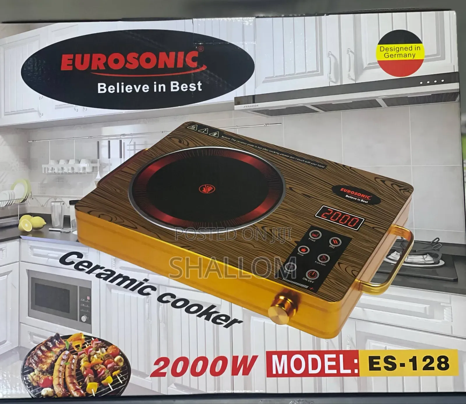 Es-128 Single Infrared Cooker