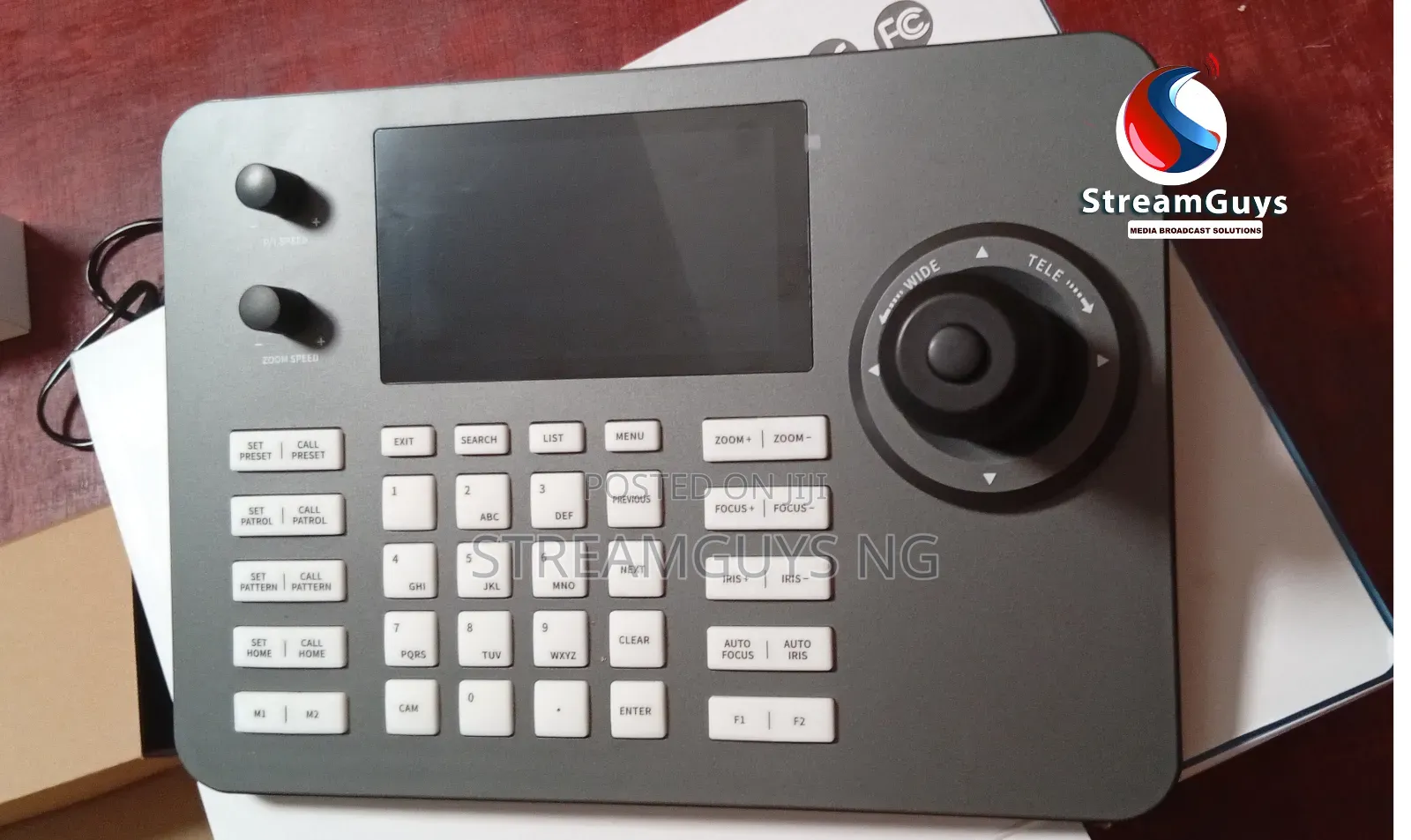 PTZ Camera ONV/Pelco/VISCA Controller