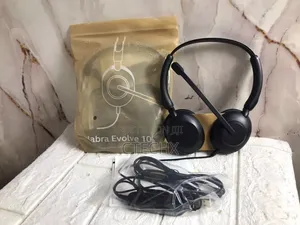 Jabra Evolve 10 Wired USB Headset With Noise-Cancelling Mic