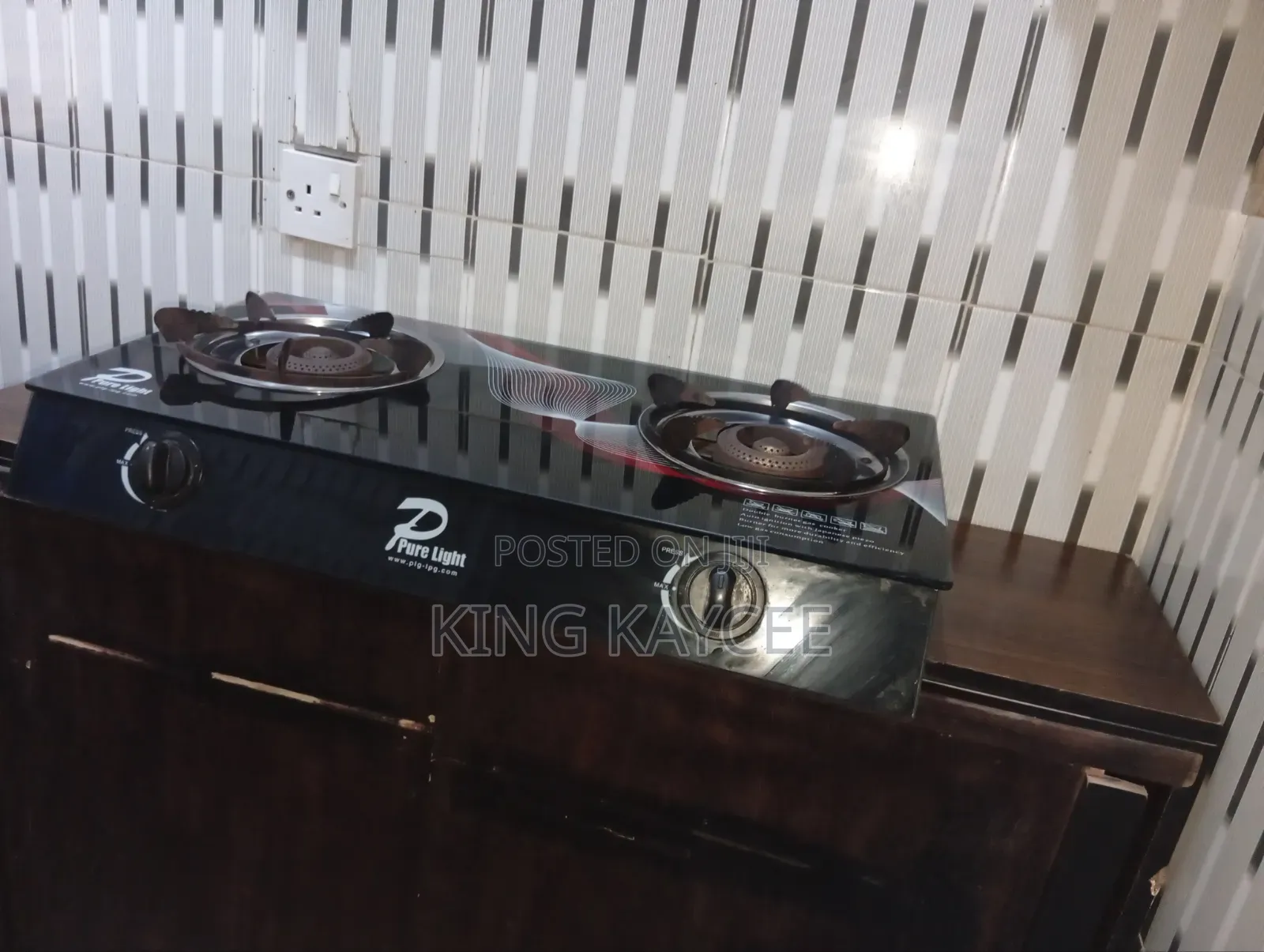 Glass Table Top Cooker